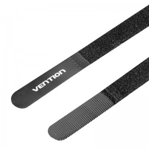 Vention Velcro tape, cable organizer Vention KAOB0 (Black)