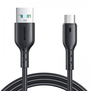 Joyroom Cable Flash Charge USB to Micro Joyroom SA26-AM3/ 3A / 1m (black)
