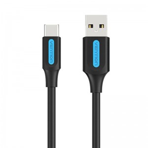 Vention USB 2.0 A to USB-C 3A cable 1.5m Vention COKBG black