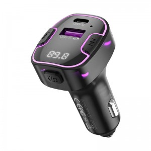 XO FM BCC12 Bluetooth FM Raidītājs MP3 Auto lādētājs 3.1A