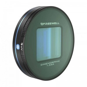 Freewell Blue Anamorphic Lens 1.55x Freewell for Galaxy and Sherp