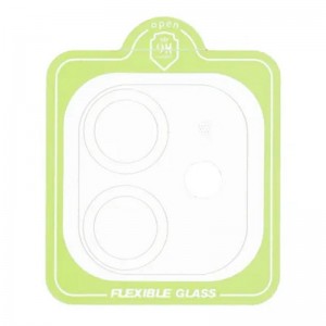 Bestsuit Nano 5D Супер Прозрачное флекси гибридное стекло для линз камеры Apple iPhone 12 Pro Прозрачный
