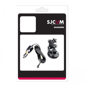 Sjcam Oriģinals SJ8 Sporta Kameru Auto Loga stiprinājums + Type-C USB Lādētājs 5V 2A