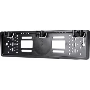 Amio EU Licence plate frame with a camera and parking sensors