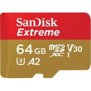 Sandisk Extreme MicroSDXC Atmiņas karte 64GB
