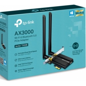 Tp-Link Archer TX50E Wi-Fi 6 Bluetooth 5.0 Tīkla Adapteris