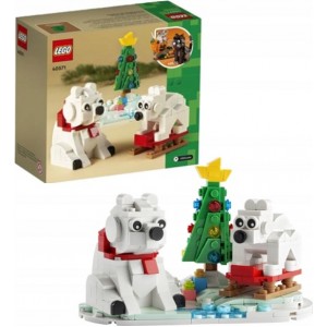 Lego 40571 Wintertime Polar Bears Konstruktors