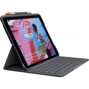 Logitech Slim Folio Bluetooth Tastatūra priekš iPad