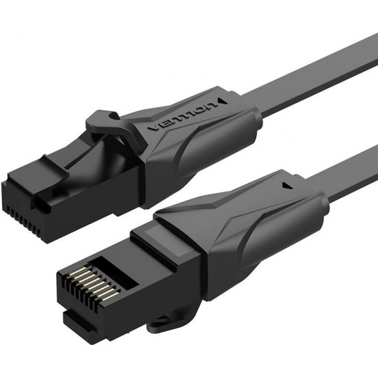 Vention Flat UTP Category 6 Network Cable Vention IBABL 10m Black