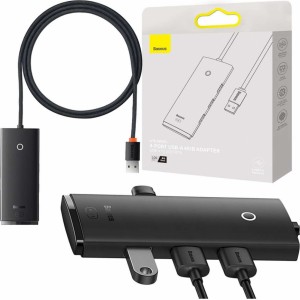 Baseus HUB Adapter Baseus Lite Series adapter USB-A splitter to 4x USB-A 100cm