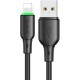 Mcdodo USB to Lightning Cable Mcdodo CA-4741 with LED light 1.2m (black)