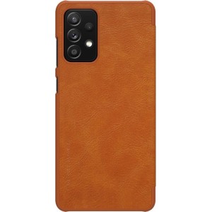 Nillkin Qin leather holster case for Samsung Galaxy A72 4G brown (universal)