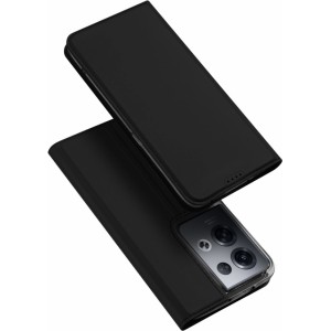 Dux Ducis Skin Pro case for Oppo Reno 8 Pro flip cover card wallet stand black (universal)