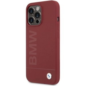 BMW Silicone Big Logo MagSafe case for iPhone 15 Pro Max - red (universal)