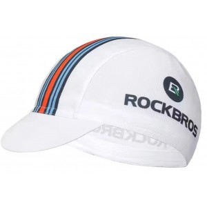 Rockbros MZ10022 cycling cap with a peak - white (universal)