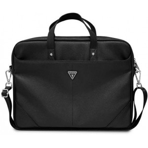 Guess Bag GUCB15PSATLK 16 "black / black Saffiano Triangle Logo (universal)