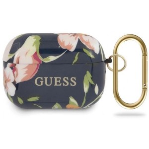 Guess GUACAPTPUBKFL03 AirPods Pro cover blue/blue N.3 Flower Collection (universal)