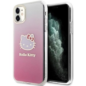 Hello Kitty IML Gradient Electrop Kitty Head Case for iPhone 11 / Xr - Pink (universal)