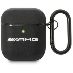 Mercedes AMG AMA2SLWK AirPods cover black/black Leather (universal)