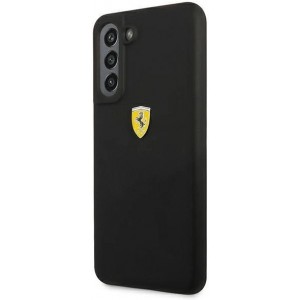 Ferrari Hardcase FESSIHCS21FBK S21 FE G990 black/black Silicone (universal)