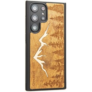 Bewood Wooden case for Samsung Galaxy S23 Ultra Bewood Mountains Imbuia (universal)