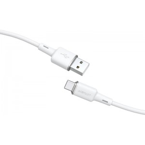 Acefast USB cable - USB Type C 1.2m, 3A white (C2-04 white) (universal)