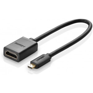 Ugreen cable adapter cable HDMI adapter - micro HDMI 19 pin 20cm black (20134) (universal)