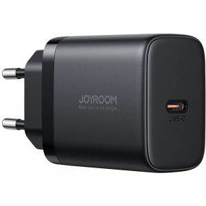 Joyroom JR-TCF11 fast charger up to 25W + USB-C / USB-C cable 1m - black (universal)