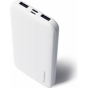 Wozinsky powerbank Li-Po 10000mAh 2 x USB white (WPBWE1) (universal)