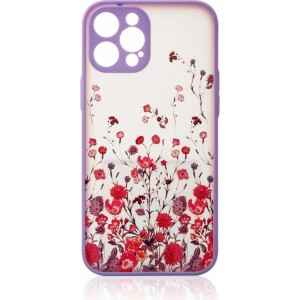 Hurtel Design Case for iPhone 13 Pro Max floral purple (universal)