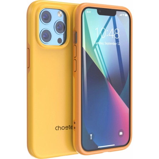 Choetech MFM Anti-drop case Made For MagSafe for iPhone 13 Pro orange (PC0113-MFM-YE) (universal)