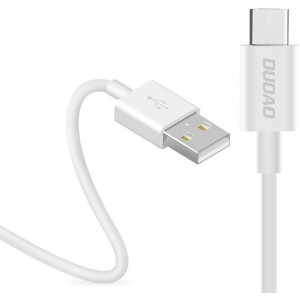 Dudao cable USB / USB Type C 3A 1m white (L1T white) (universal)