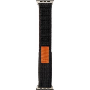Hurtel Trail Velcro strap for Apple Watch 42/44/45/49mm - black (universal)