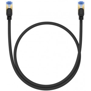 Baseus fast internet cable RJ45 cat.7 10Gbps 0.5m braided black (universal)