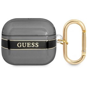 Guess GUA3HHTSK AirPods 3 cover black/black Strap Collection (universal)