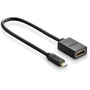 Ugreen cable adapter cable HDMI adapter - micro HDMI 19 pin 20cm black (20134) (universal)