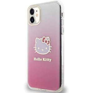 Hello Kitty IML Gradient Electrop Kitty Head Case for iPhone 11 / Xr - Pink (universal)