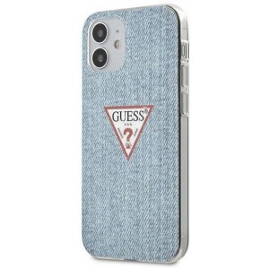 Guess GUHCP12SPCUJULLB iPhone 12 mini 5.4" blue/light blue hardcase Jeans Collection (universal)