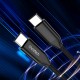 Choetech cable USB-C - USB-C PD3.1 240W 1m black (XCC-1035) (universal)