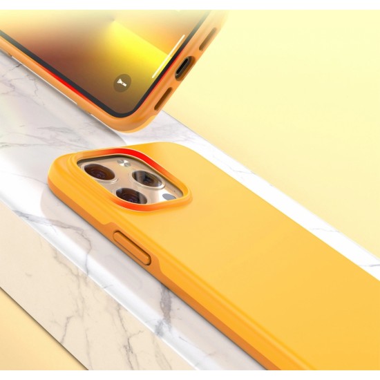 Choetech MFM Anti-drop case Made For MagSafe for iPhone 13 Pro orange (PC0113-MFM-YE) (universal)