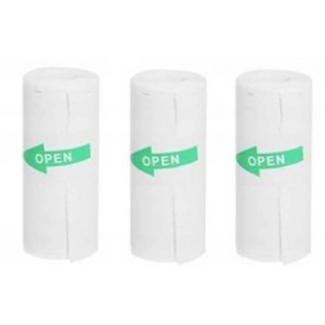 Hurtel Set of adhesive paper rolls for the HURC9 cat mini thermal printer - 3 pcs. (universal)