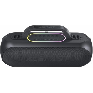 Acefast K1 wireless karaoke speaker with 2 microphones - black (universal)