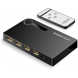 Ugreen switch splitter splitter switch HDMI - 3x HDMI 3D 4K 7.5 Gbps 36 bit per channel black (40234) (universal)