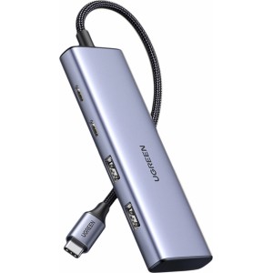 Ugreen HUB USB-C - 2 x USB-A / 2 x USB-C 20 cm Ugreen CM473 - gray (universal)
