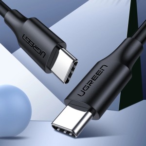 Ugreen USB Type C charging and data cable 3A 0.5m black (US286) (universal)