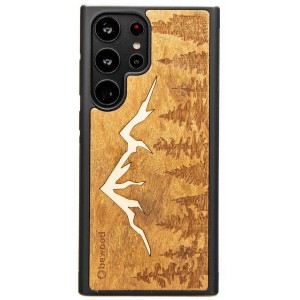 Bewood Wooden case for Samsung Galaxy S23 Ultra Bewood Mountains Imbuia (universal)