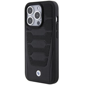 BMW Leather Seats Pattern case for iPhone 15 Pro - black (universal)