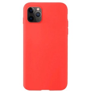 Hurtel Silicone Case Soft Flexible Rubber Cover for iPhone 11 Pro red (universal)