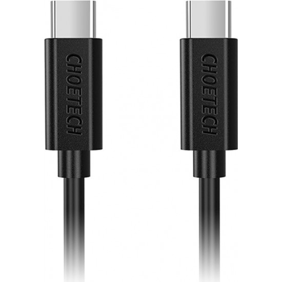 Choetech Cable Choetech 2x usb-c type c 3A macbook black