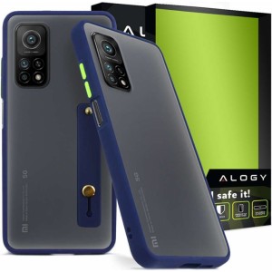 Alogy Bumper case with strap for Xiaomi Mi 10T/ 10T Pro Navy blue